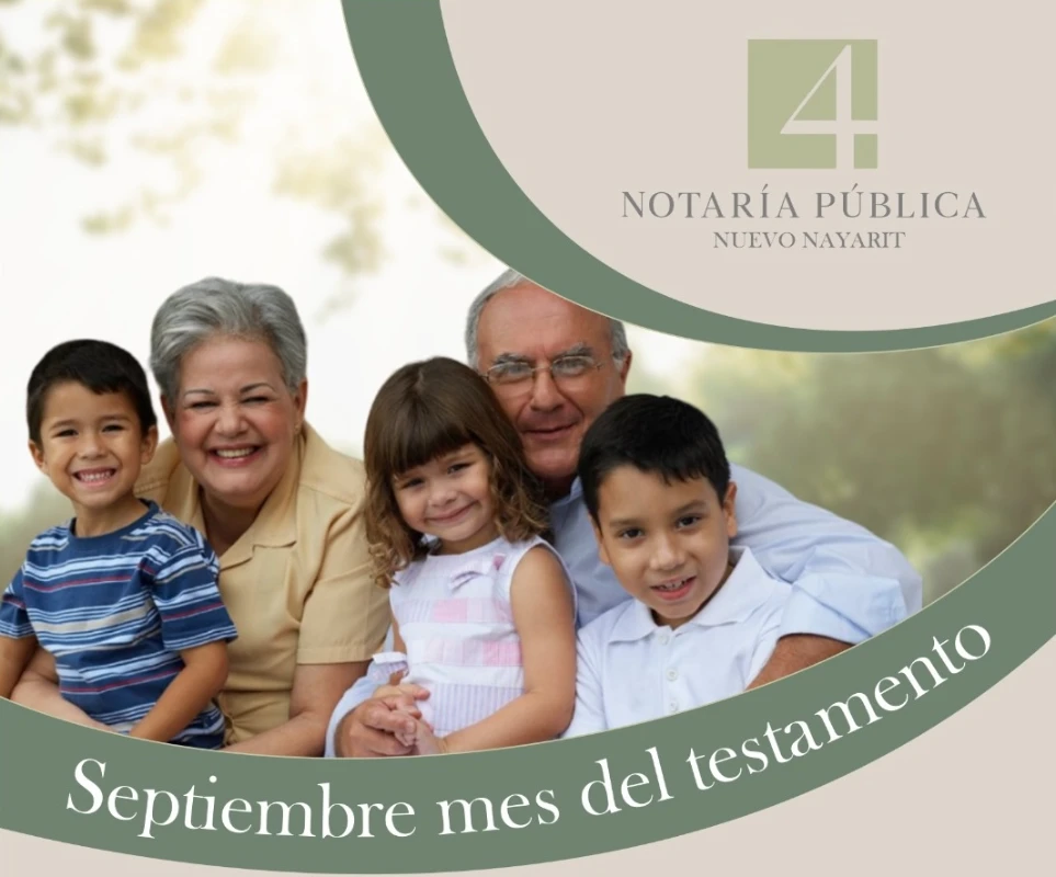 Septiembre mes del testamento